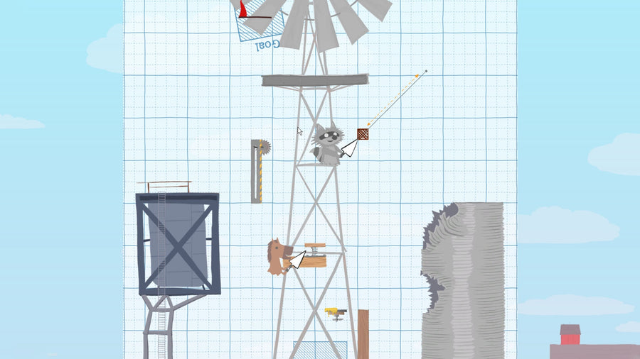 Captura de juego de Ultimate Chicken Horse - PS4 - imagen 2