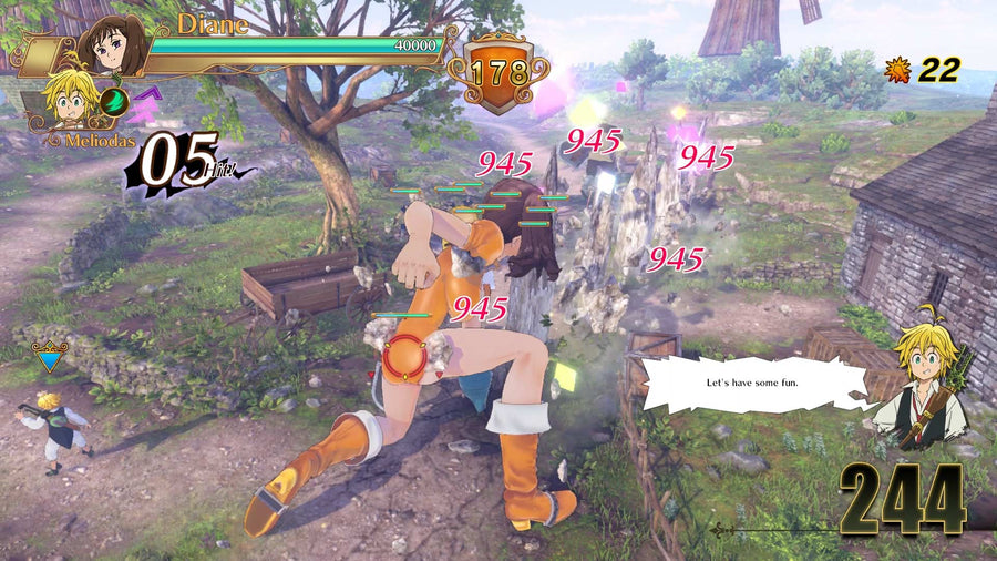 Captura de juego de The Seven Deadly Sins: Knights of Britannia - PS4 - imagen 2