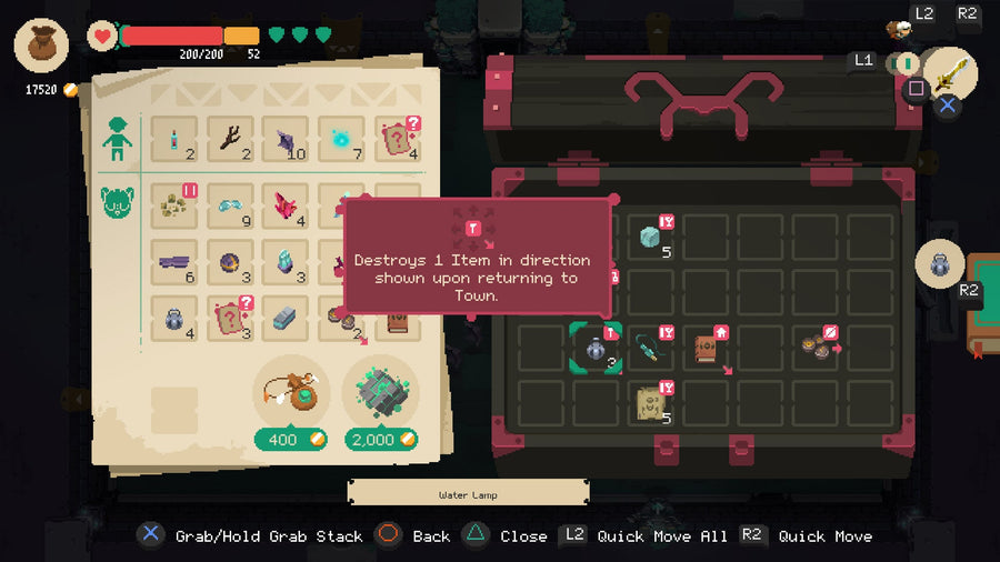 Captura de juego de Moonlighter - PS4 - imagen 2