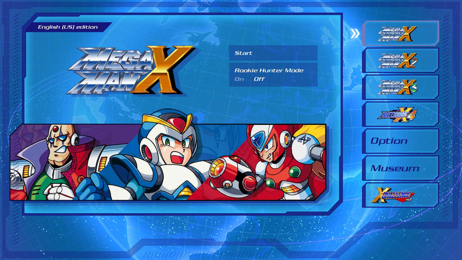 Captura de juego de Mega Man X Legacy Collection - PS4 - imagen 1