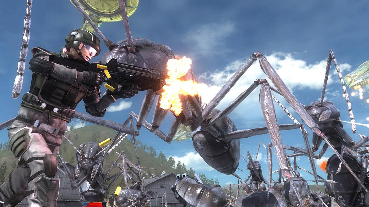 Captura de juego de EARTH DEFENSE FORCE 5 Deluxe Edition - PS4 - imagen 2