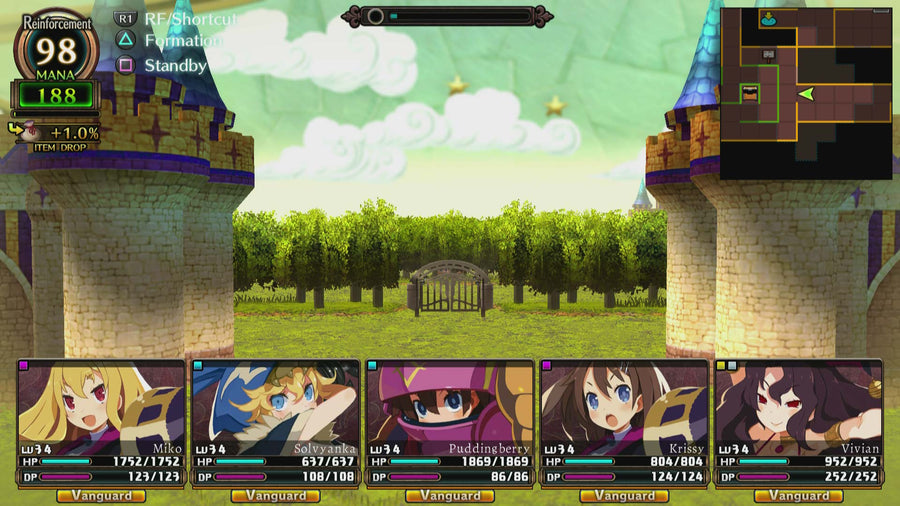 Captura de juego de Labyrinth of Refrain: Coven of Dusk - PS4 - imagen 2