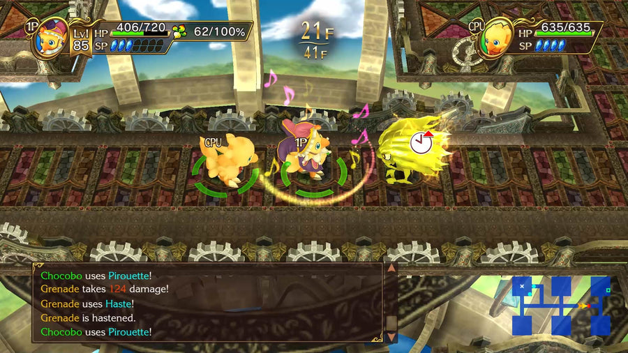 Captura de juego de Chocobos Mystery Dungeon EVERY BUDDY! - PS4 - imagen 2
