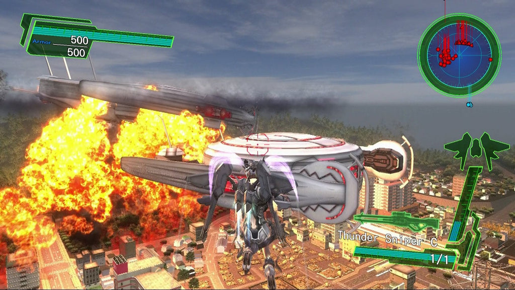 Captura de juego de Earth Defense Force 4.1: The Shadow of New Despair - PS4 - imagen 3