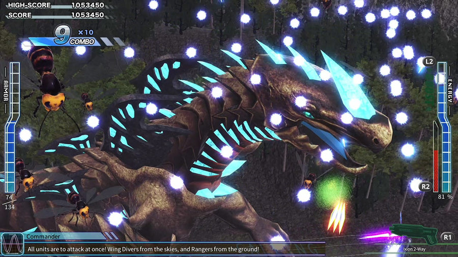 Captura de juego de EARTH DEFENSE FORCE4.1 WINGDIVER THE SHOOTER - PS4 - imagen 3