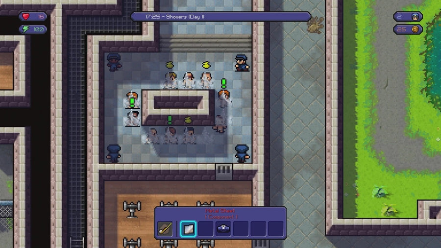 Captura de juego de The Escapists + The Escapists: The Walking Dead Collection - PS4 - imagen 3