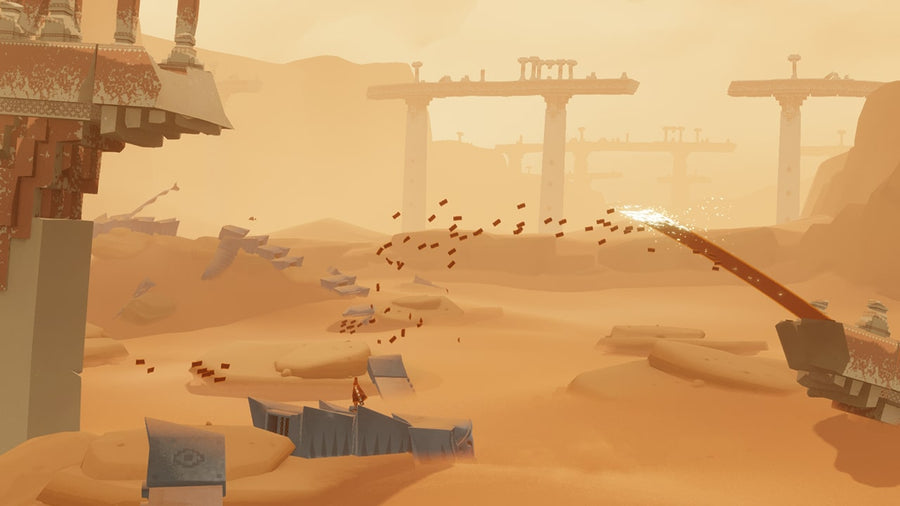 Captura de juego de Journey - PS4 - imagen 3