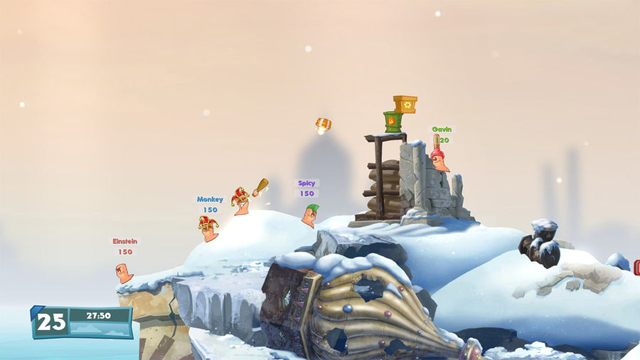 Captura de juego de Worms W. M. D - PS4 - imagen 4