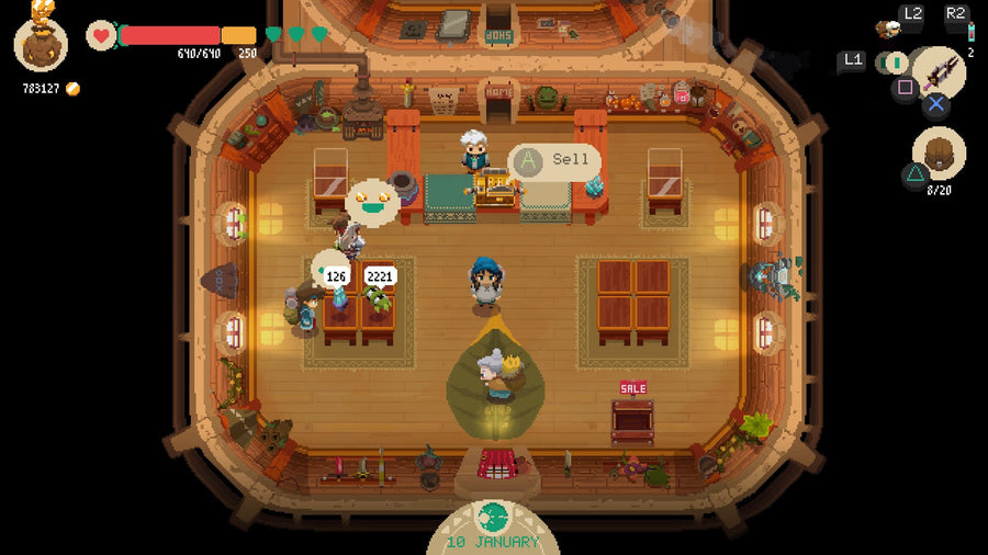 Captura de juego de Moonlighter - PS4 - imagen 4