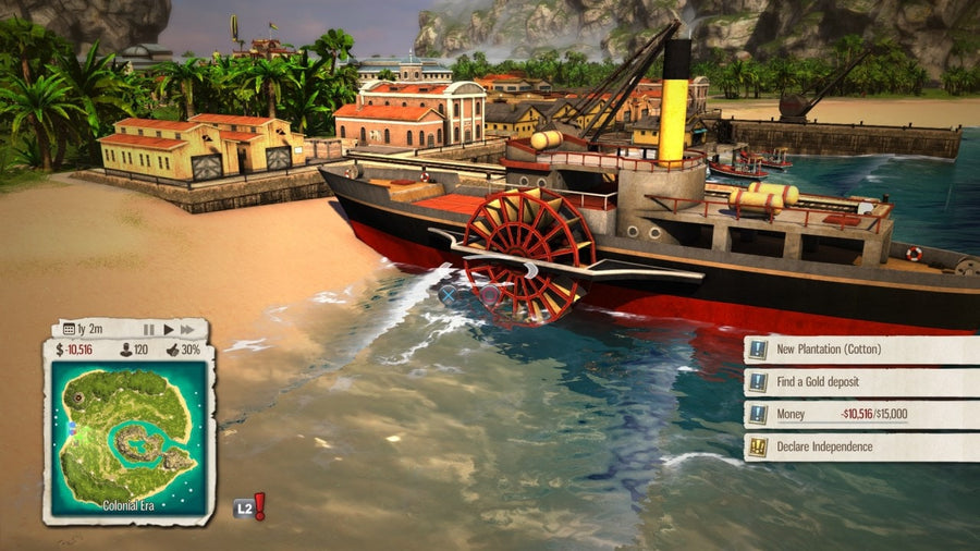 Captura de juego de Tropico 5 - PS4 - imagen 4