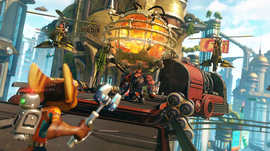 Captura de juego de Ratchet & Clank - PS4 - imagen 4