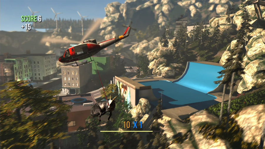 Captura de juego de Goat Simulator - PS4 - imagen 4