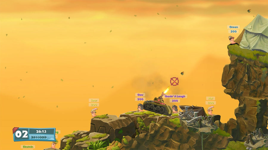 Captura de juego de Worms W. M. D - PS4 - imagen 5