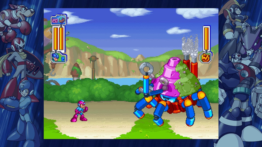 Captura de juego de Mega Man Legacy Collection 2 - PS4 - imagen 5