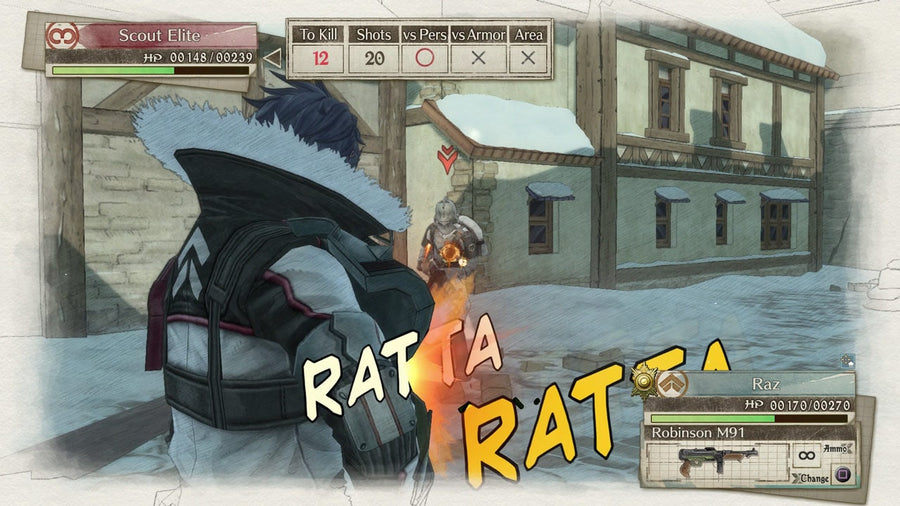 Captura de juego de Valkyria Chronicles 4 - PS4 - imagen 5