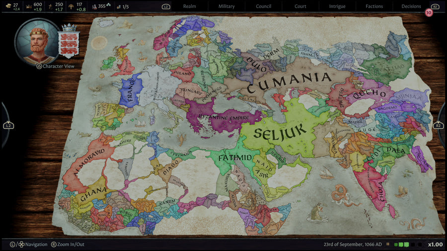 Captura de juego de Crusader Kings III - PS5 - imagen 1