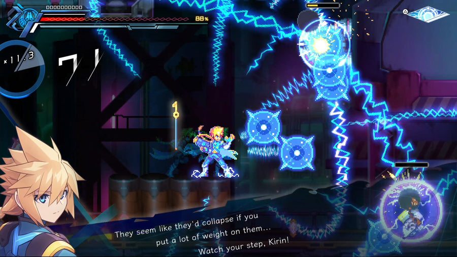 Captura de juego de Azure Striker GUNVOLT 3 - PS5 - imagen 2