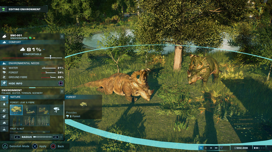 Captura de juego de Jurassic World Evolution 2 - PS5 - imagen 2