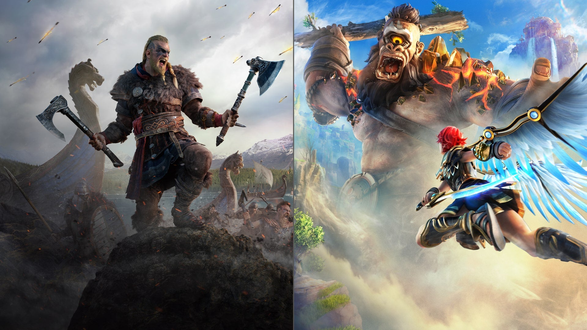 Captura de juego de Assassins Creed Valhalla + Immortals Fenyx Rising Bundle - PS5 - imagen 5
