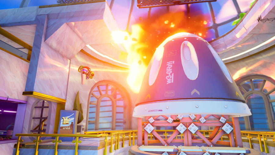 Captura de juego de Worms Rumble - PS5 - imagen 4