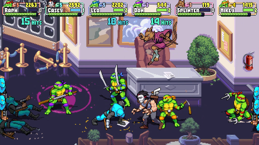 Captura de juego de Teenage Mutant Ninja Turtles: Shredders Revenge - PS4 - imagen 5