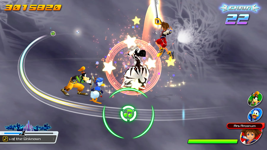 Captura de juego de KINGDOM HEARTS Melody of Memory - PS4 - imagen 2