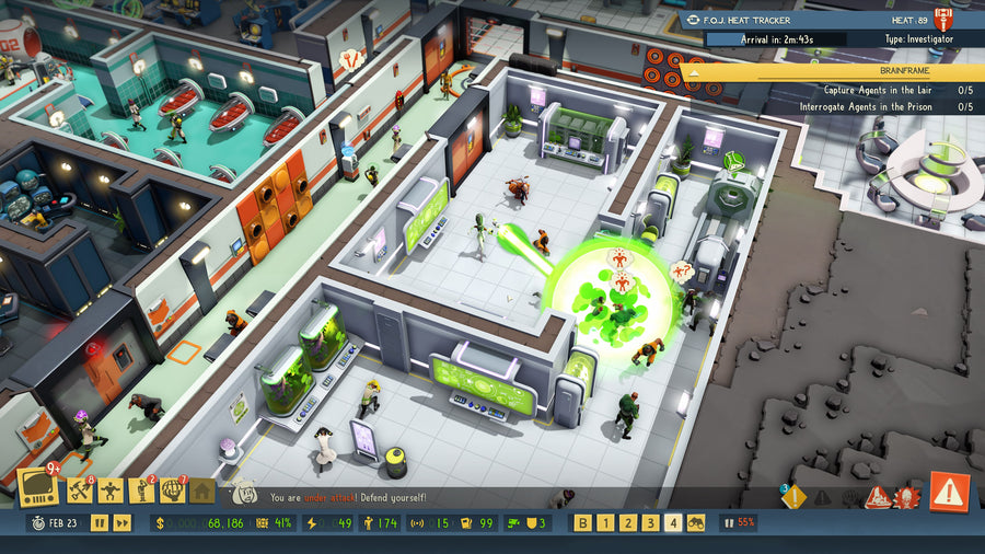 Captura de juego de Evil Genius 2: World Domination Deluxe Edition - PS4 - imagen 3