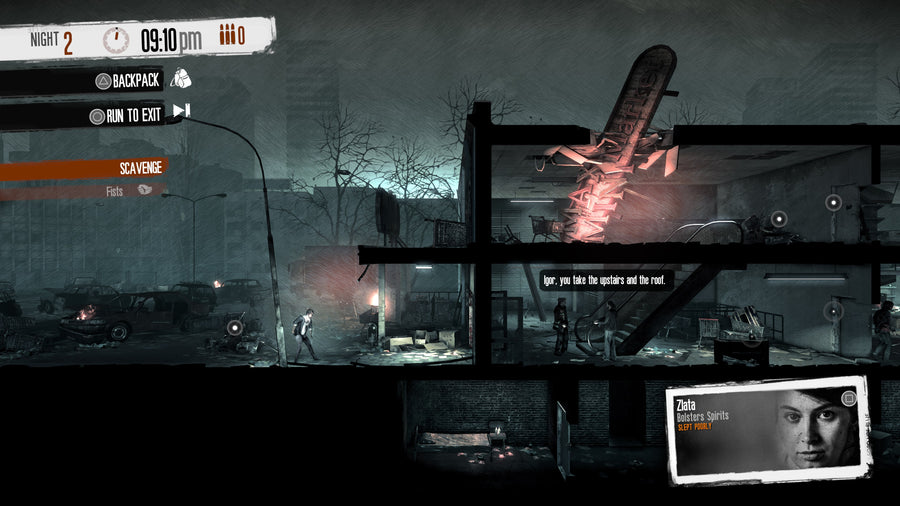Captura de juego de This War of Mine: Final Cut - PS5 - imagen 2