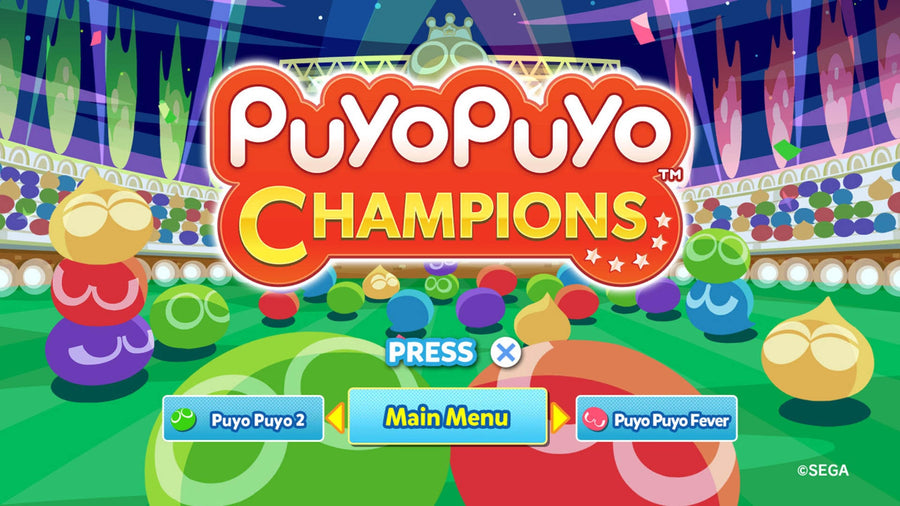 Captura de juego de Puyo Puyo Champions - PS4 - imagen 1