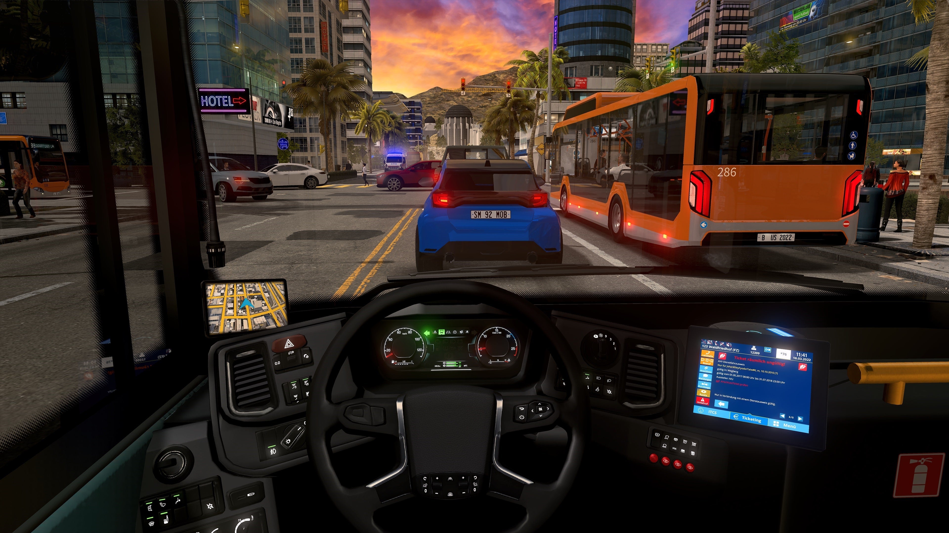 Captura de juego de Bus Driving Simulator : EVO - PS4 - imagen 2