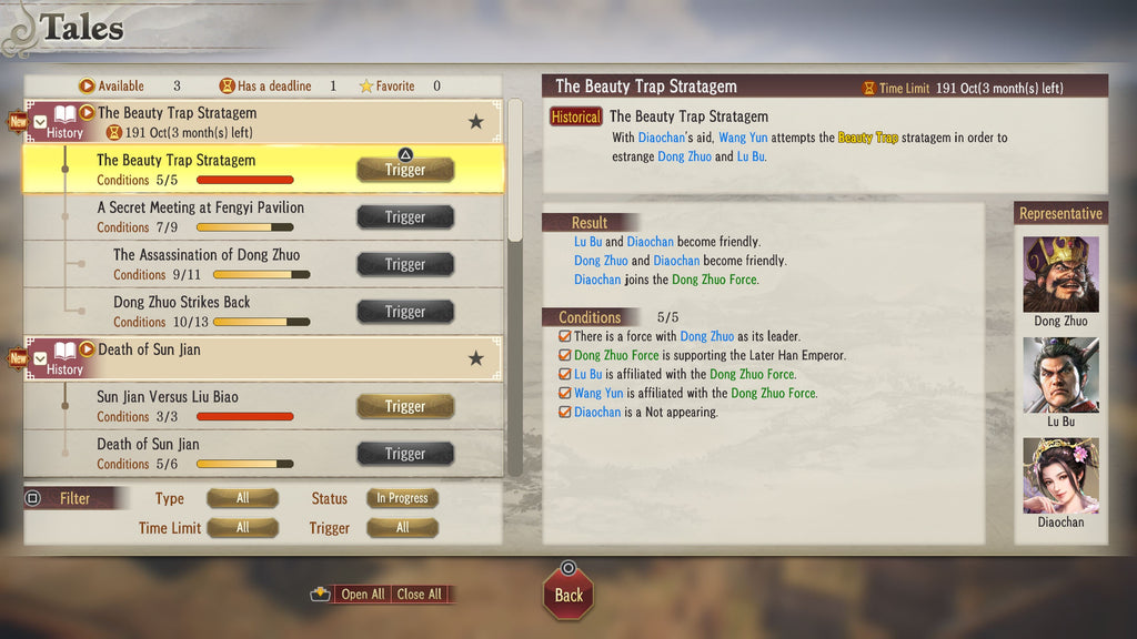 Captura de juego de ROMANCE OF THE THREE KINGDOMS 8 REMAKE Digital Deluxe Edition - PS5 - imagen 4