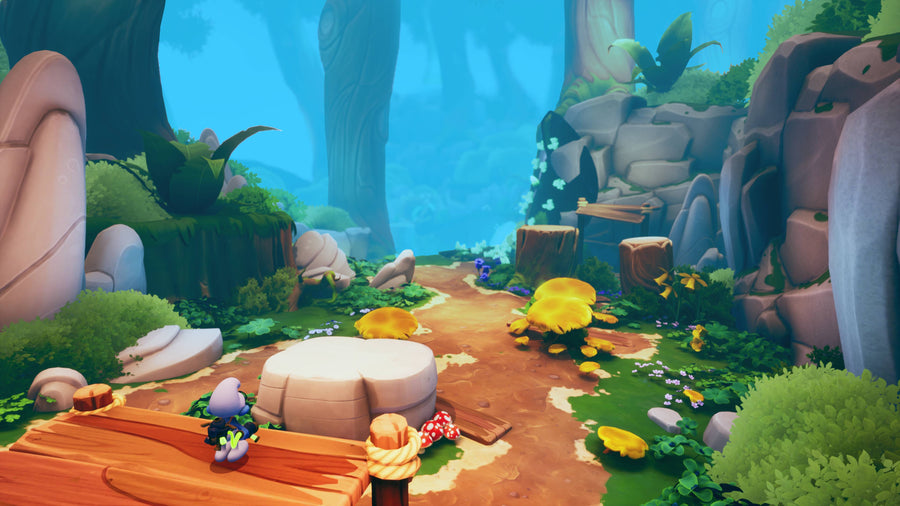 Captura de juego de The Smurfs 2 - The Prisoner of the Green Stone - PS4 - imagen 2