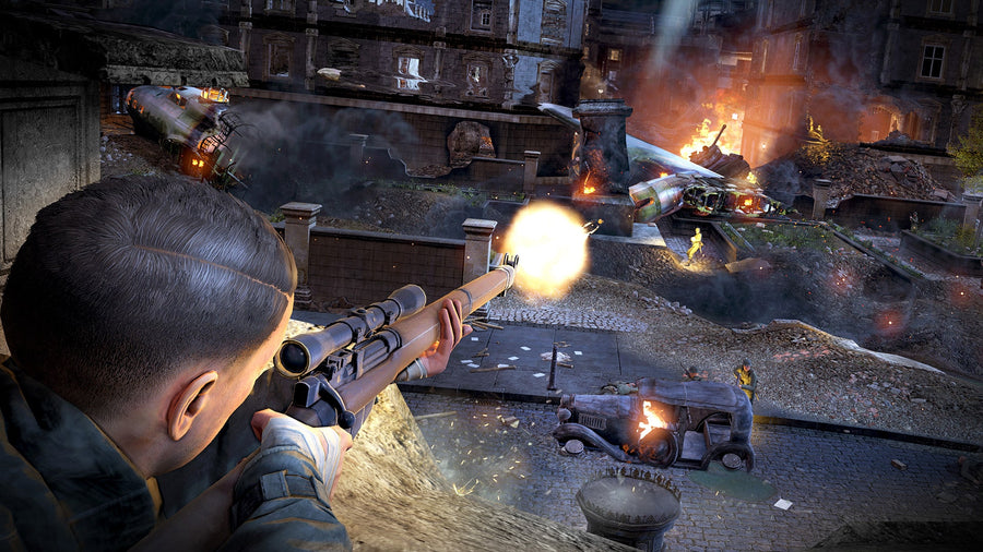 Captura de juego de Sniper Elite V2 Remastered - PS4 - imagen 4