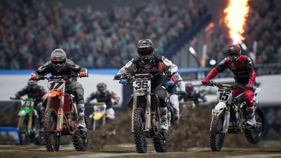 Captura de juego de Monster Energy Supercross 5 - Special Edition - PS5 - imagen 3