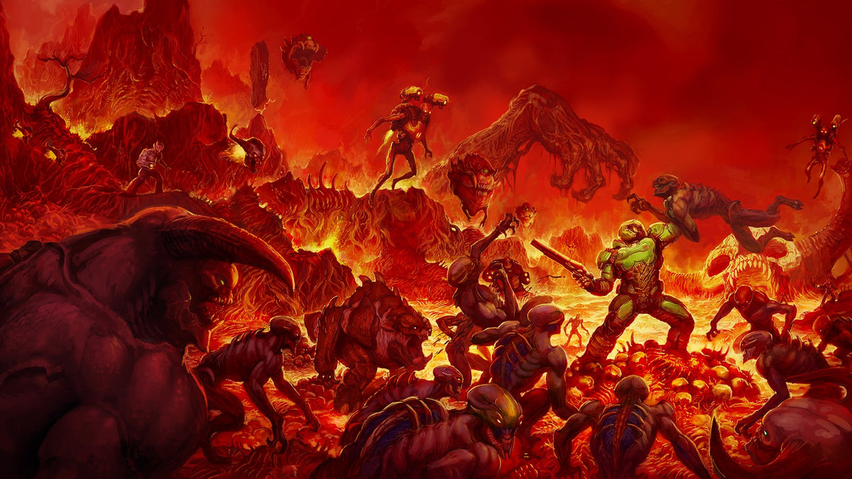 Captura de juego de DOOM - Xbox Series X|S - imagen 2