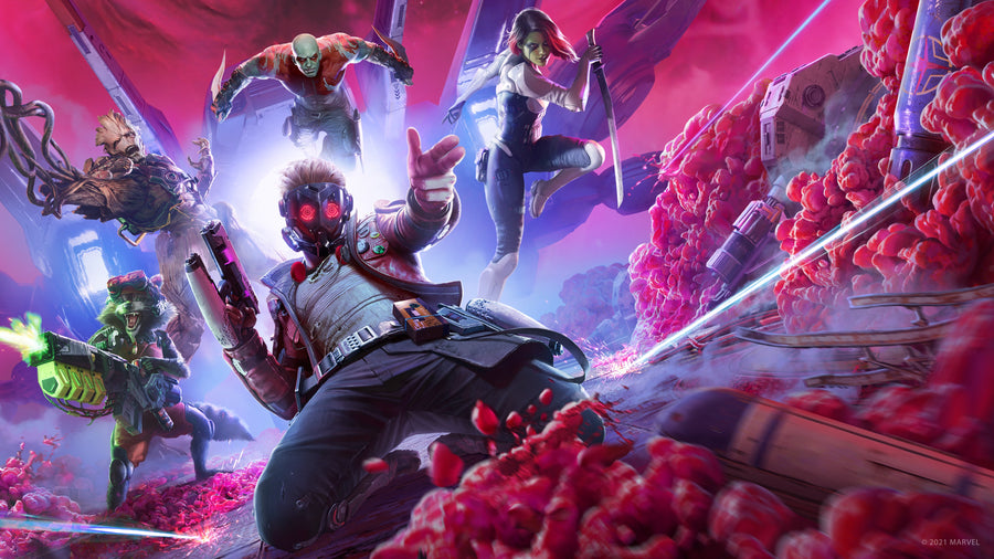 Captura de juego de Marvels Guardians of the Galaxy - Xbox One - imagen 2