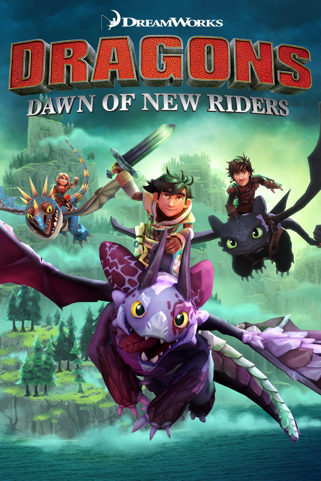 Captura de juego de DreamWorks Dragons Dawn of New Riders - Xbox One - imagen 2