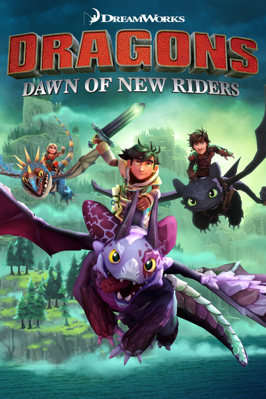 Captura de juego de DreamWorks Dragons Dawn of New Riders - Xbox One - imagen 2