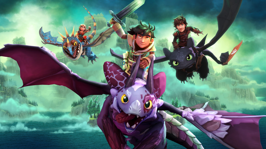 Captura de juego de DreamWorks Dragons Dawn of New Riders - Xbox One - imagen 3