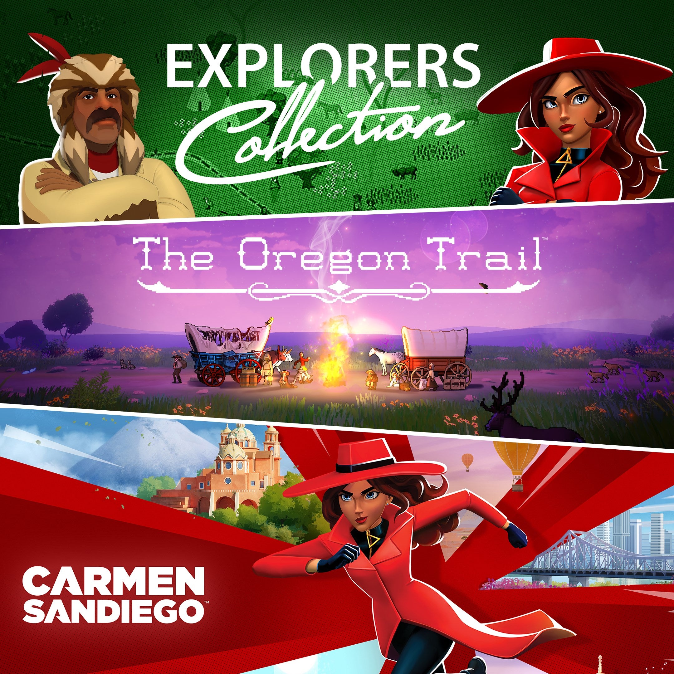 Captura de juego de Explorers Collection: The Oregon Trail & Carmen Sandiego Bundle - Xbox Series X|S - imagen 1