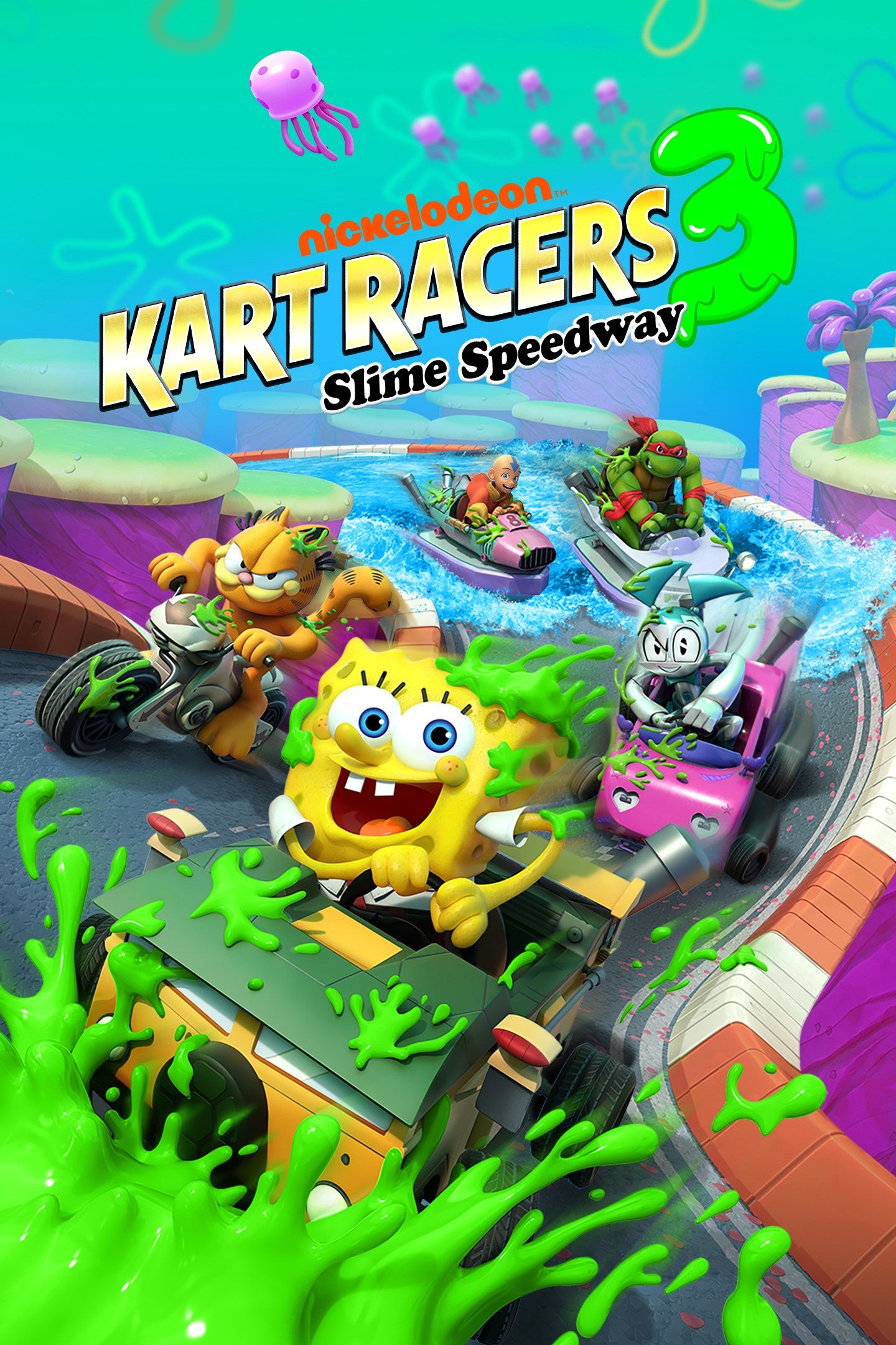 Captura de juego de Nickelodeon Kart Racers 3: Slime Speedway - Xbox One - imagen 2