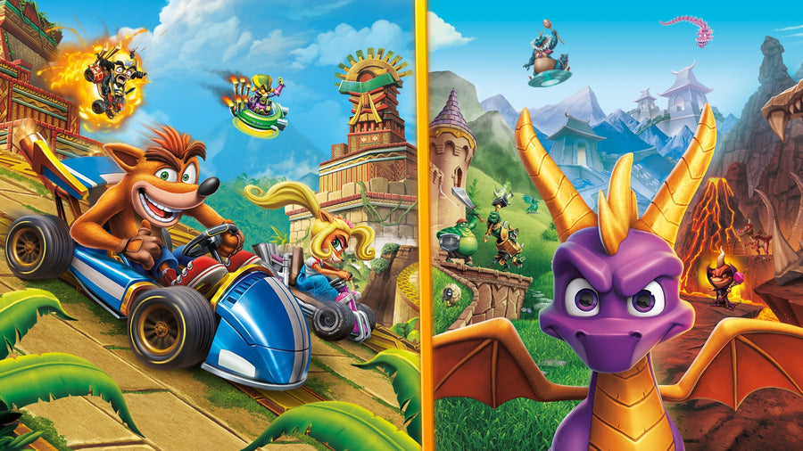 Captura de juego de Crash Team Racing Nitro-Fueled + Spyro Game Bundle - Xbox One - imagen 2