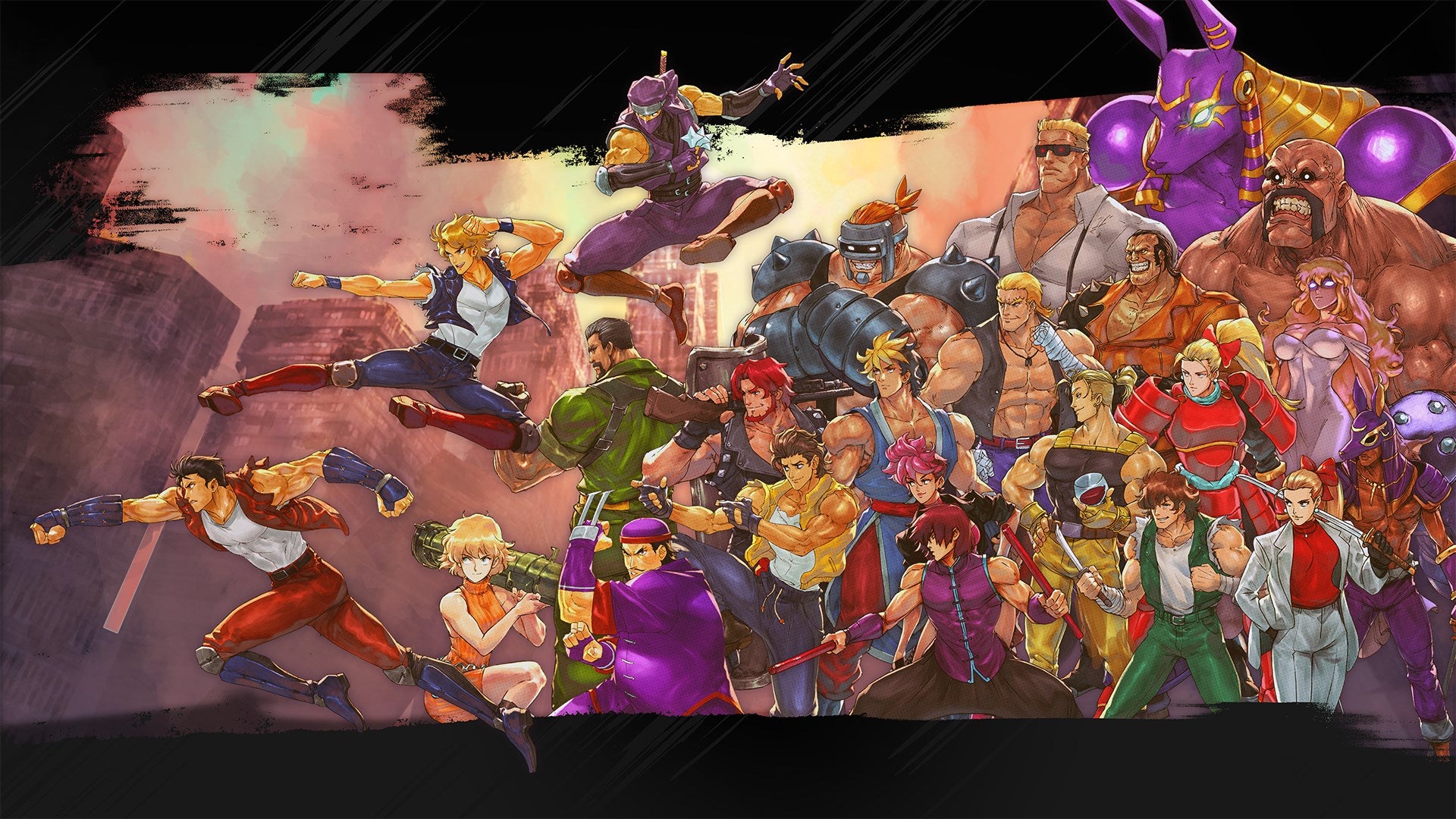 Captura de juego de Double Dragon Gaiden: Rise of the Dragons - Xbox Series X|S - imagen 3