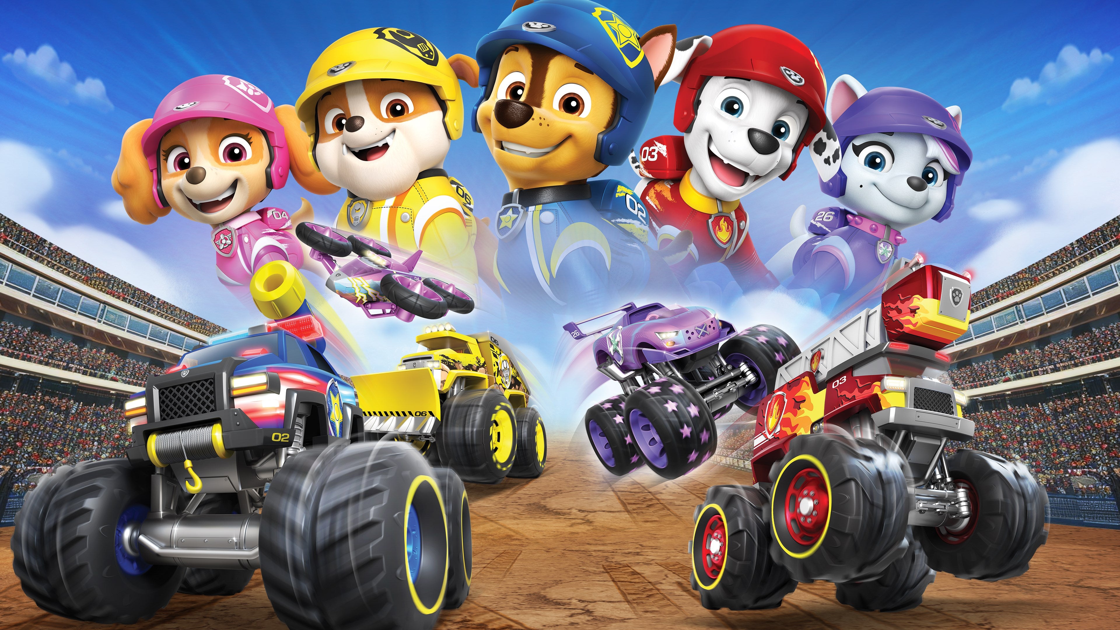 Captura de juego de PAW Patrol Rescue Wheels: Championship - Xbox Series X|S - imagen 2