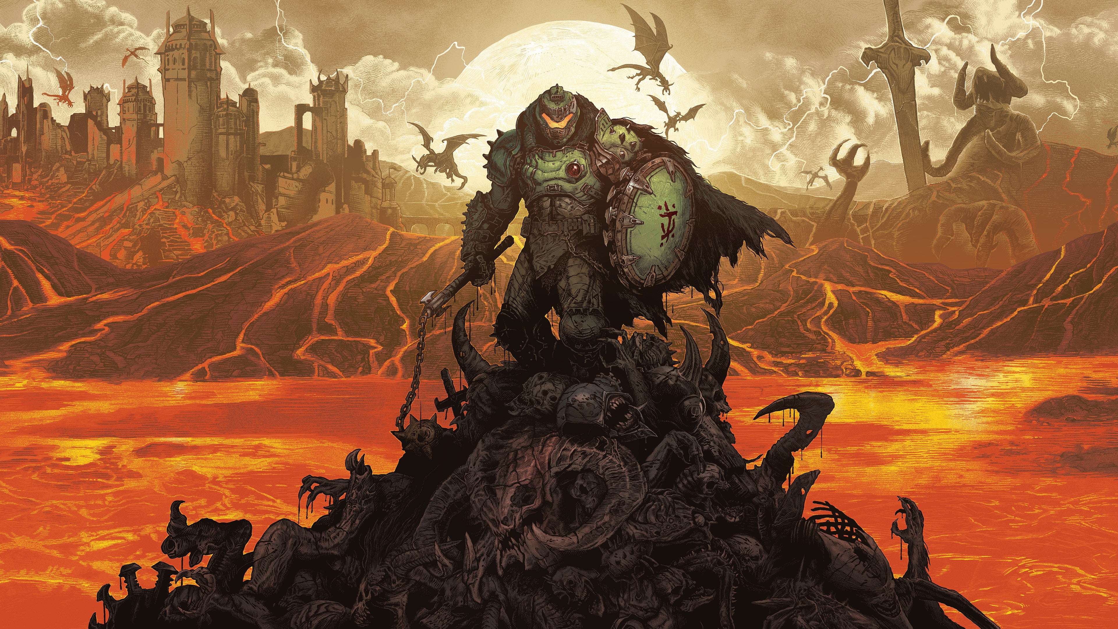 Captura de juego de DOOM: The Dark Ages Premium Edition - Xbox Series X|S - imagen 3