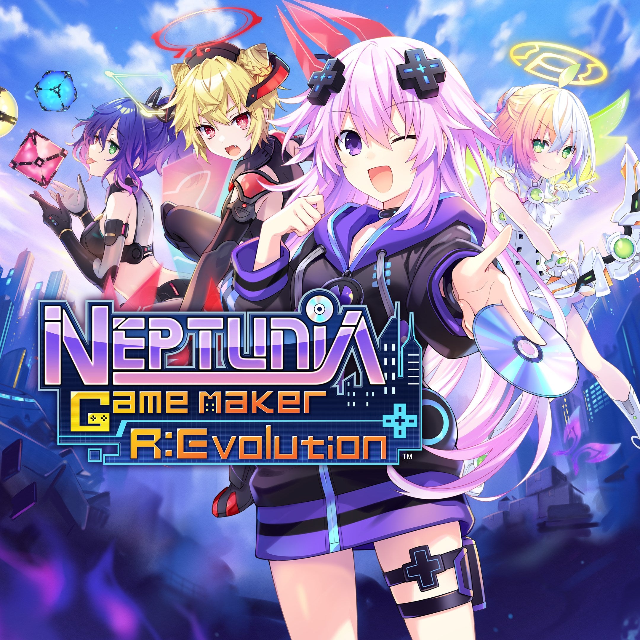 Captura de juego de Neptunia Game Maker R:Evolution - Xbox Series X|S - imagen 1