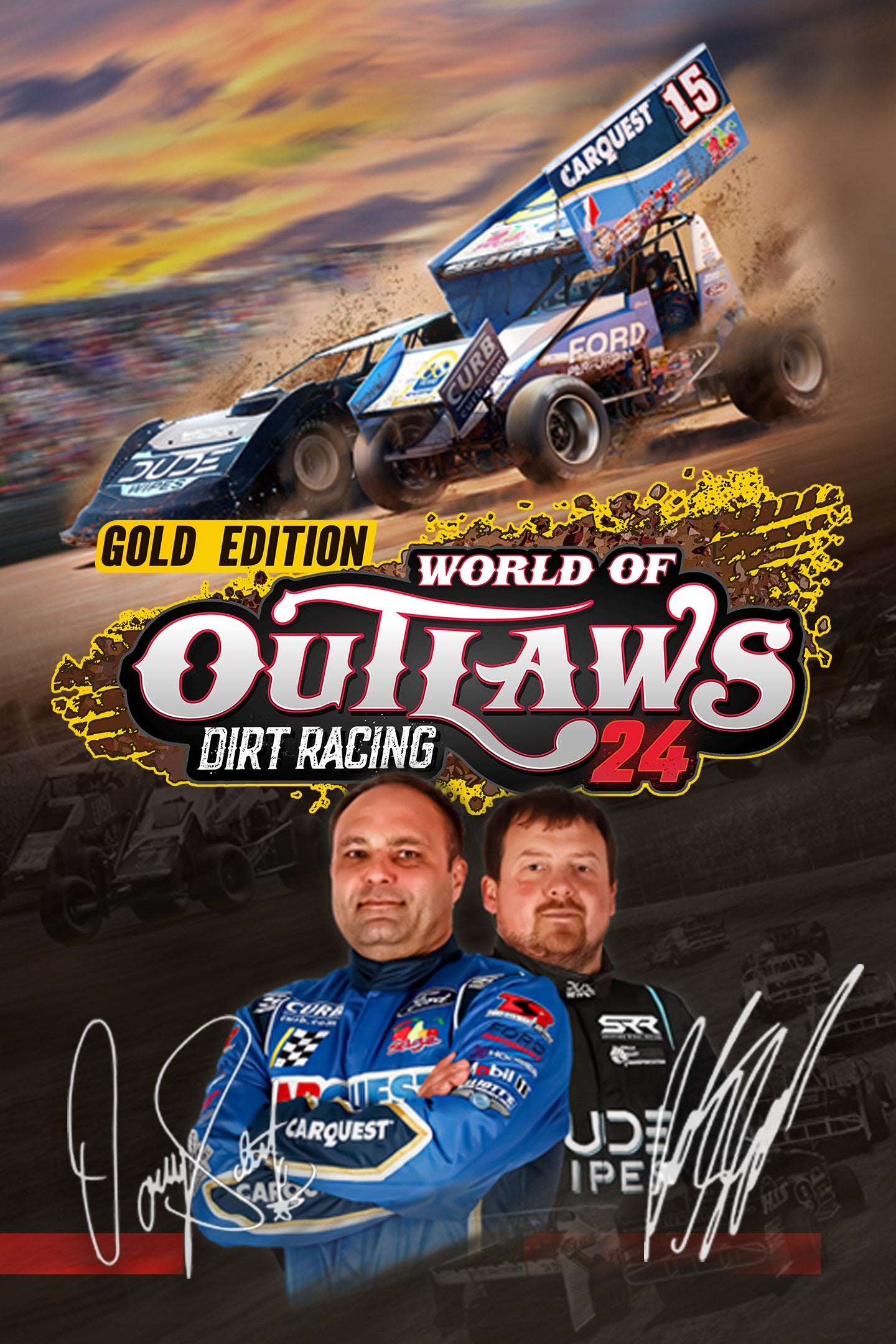 Captura de juego de World of Outlaws: Dirt Racing 24 Gold Edition - Xbox One - imagen 3