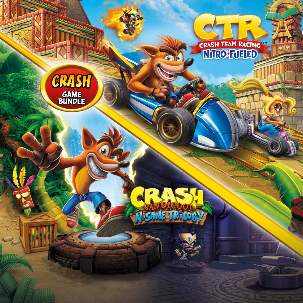 Captura de juego de Crash Bandicoot Bundle - N. Sane Trilogy + CTR Nitro-Fueled - Xbox One - imagen 1