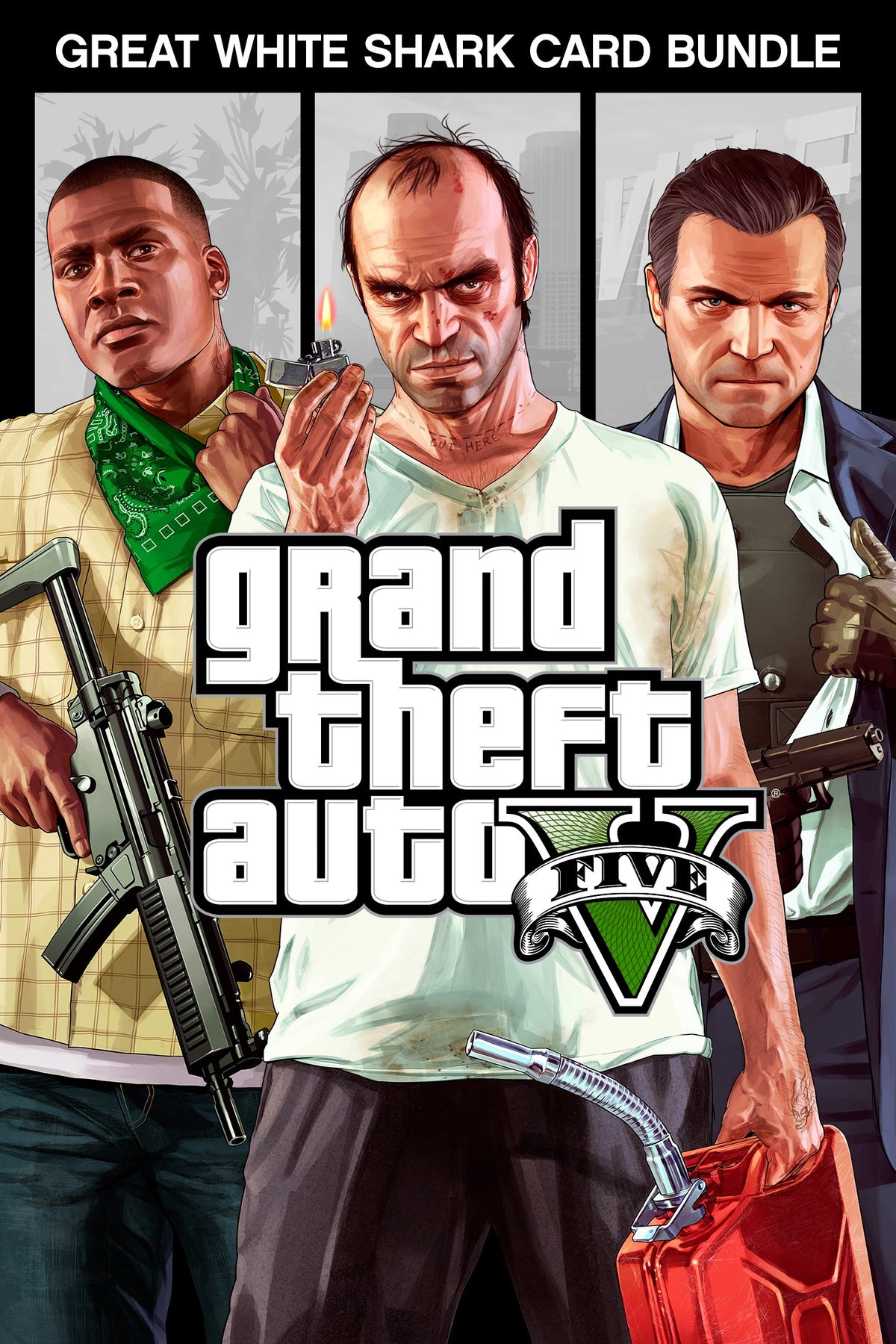 Captura de juego de Grand Theft Auto V and Great White Shark Card Bundle - Xbox Series X|S - imagen 3