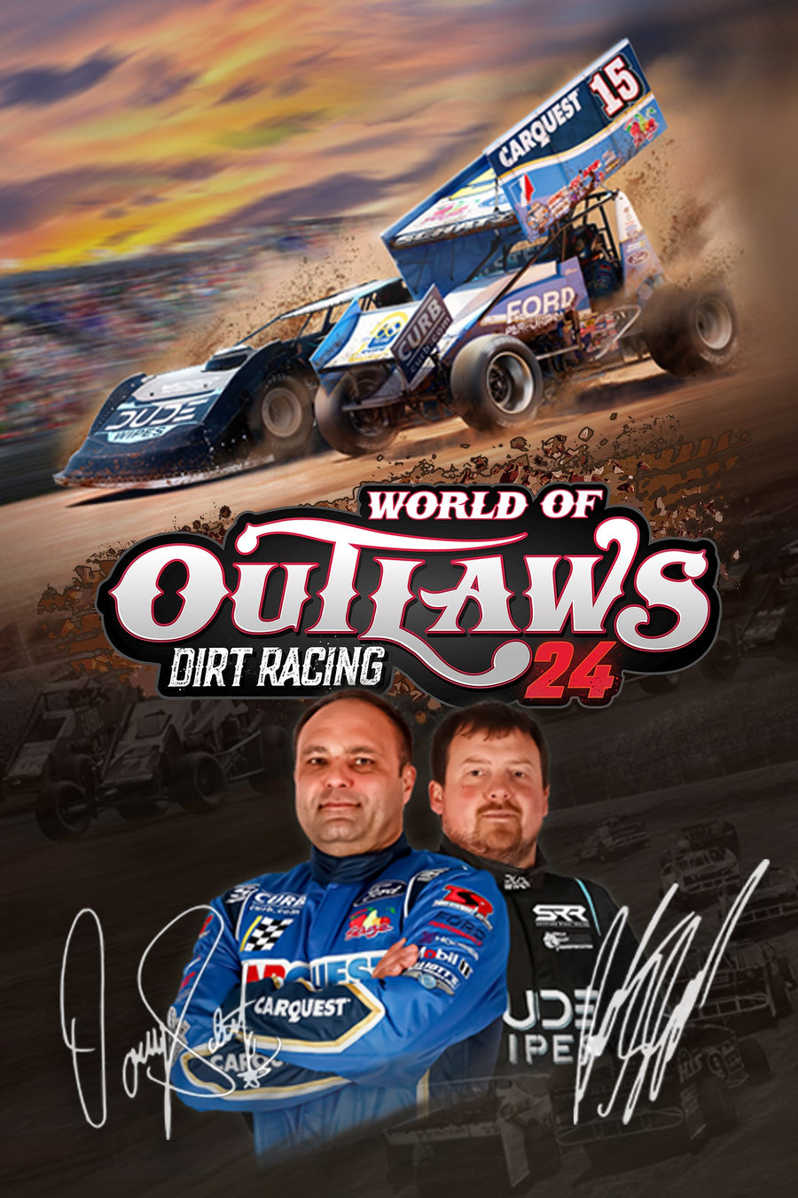 Captura de juego de World of Outlaws: Dirt Racing 24 - Xbox One - imagen 3